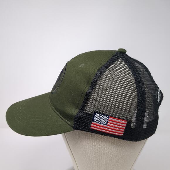 Special Olympics Illinois Snapback Trucker Cap Green OS Adjustable Mesh Back - Picture 3 of 9